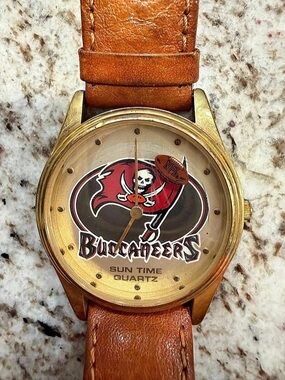 Tampa Bay Buccaneers Sun Time Quartz Watch
